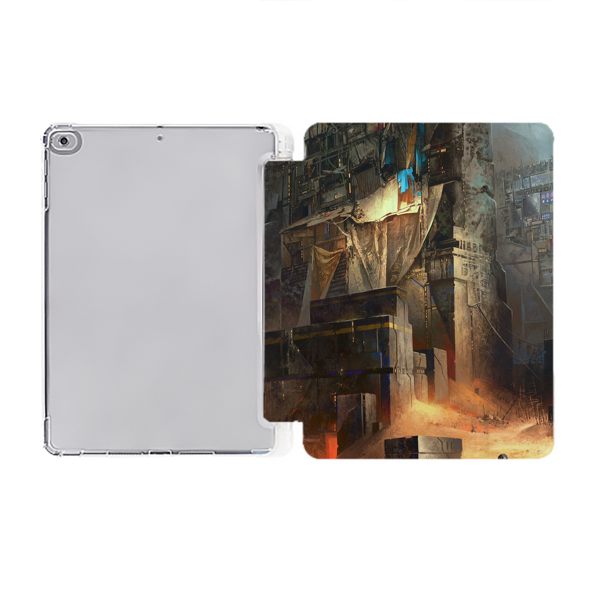 （画像用） スター・ウォーズ Star Wars IPad ケース ペン収納付き 三つ折りスタンド PUレザー×シリコン 対応機種9.5/10.5/10.9インチ